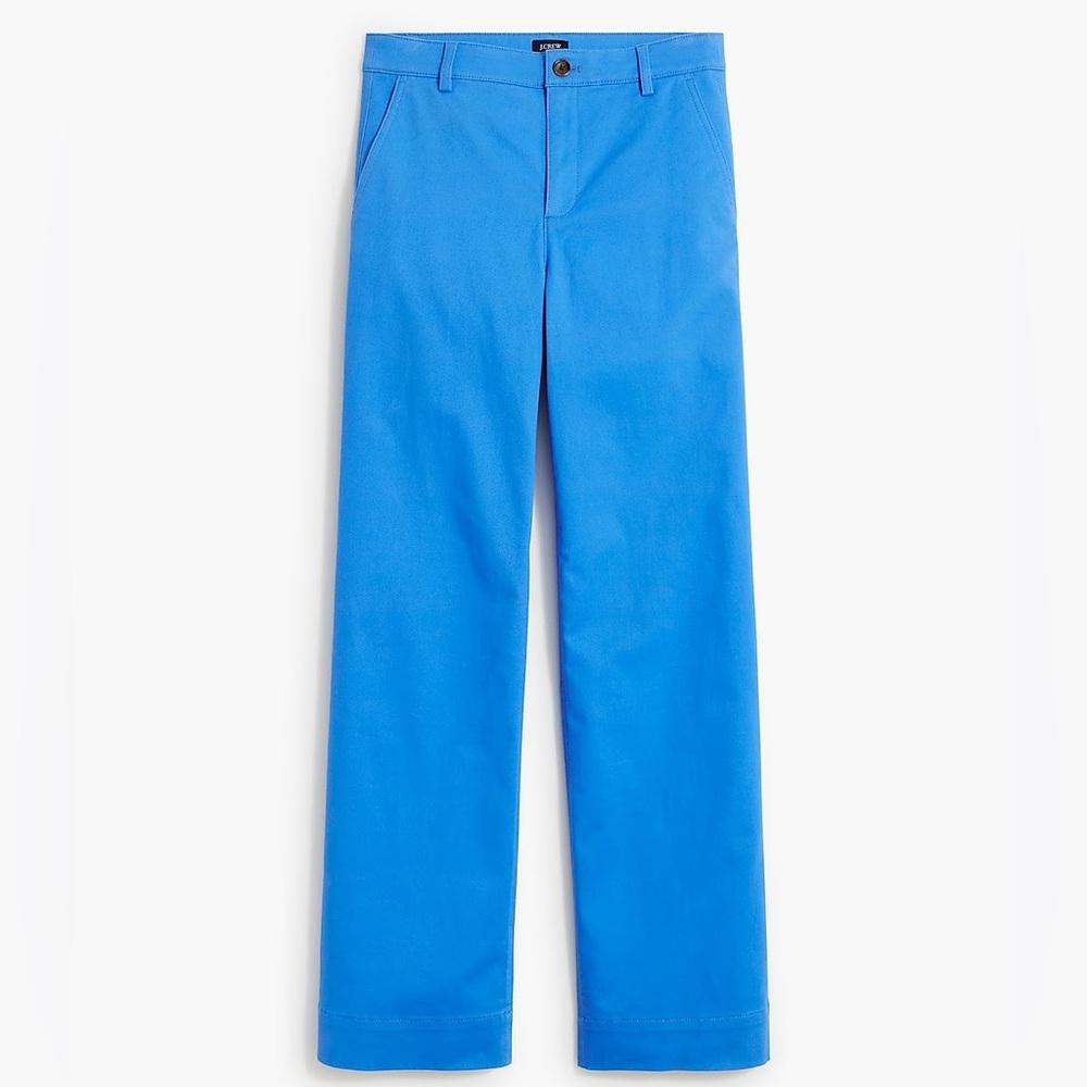 JCrew wide leg chino. Brand new with tags.
